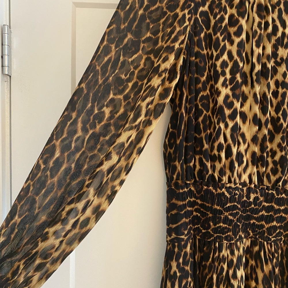 A.L.C. Sidney Dress - Leopard Print - Picture 4 of 5